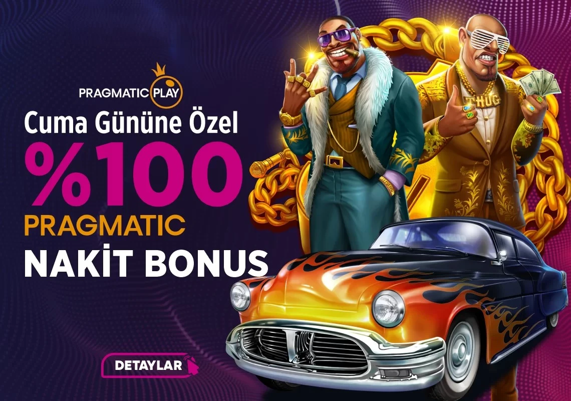 %100 PRAGMATİC NAKİT BONUS