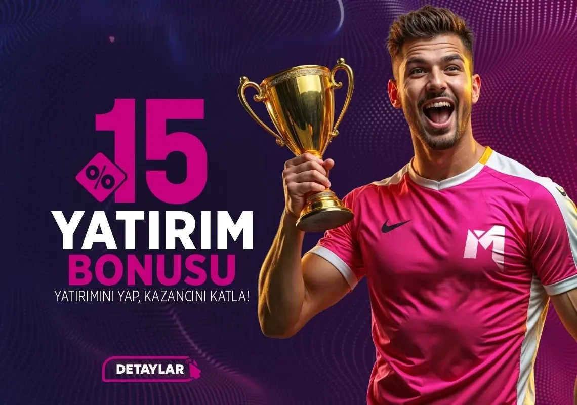 %15 SPOR YATIRIM BONUSU