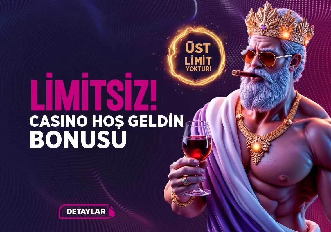 LİMİTSİZ CASİNOYA HOŞGELDİN BONUSU